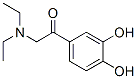 Ethanone, 2-(diethylamino)-1-(3,4-dihydroxyphenyl)- (9CI) 结构式