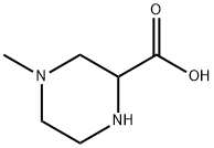 4-甲基哌嗪-2-羧酸 结构式