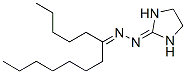 Tridecan-6-one (imidazolidin-2-ylidene)hydrazone 结构式