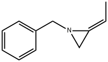Aziridine, 2-ethylidene-1-(phenylmethyl)-, (2Z)- (9CI) 结构式