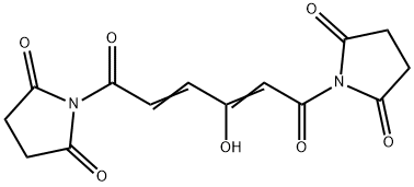 disuccinimidyl beta-hydromuconate 结构式