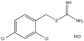 (2,4-二氯苯基)甲基硫基甲烷脒盐酸盐 结构式
