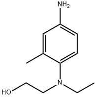 2-[4-Amino(ethyl)-2-methylanilino]-1-ethanol 结构式