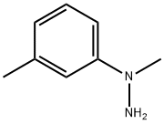 1-甲基-1-间甲苯基肼 结构式