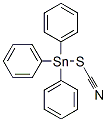 Triphenyl(thiocyanato)stannane 结构式