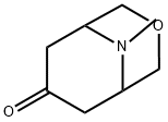 9-甲基-7-氧杂-9-氮杂双环[3.3.1]壬烷-3-酮 结构式