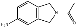 1-(5-氨基-2,3-二氢-1H-异吲哚-2-基)乙-1-酮 结构式