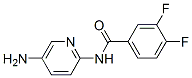 Benzamide, N-(5-amino-2-pyridinyl)-3,4-difluoro- (9CI) 结构式