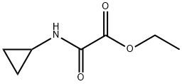乙基 2-(环丙基氨基)-2-氧亚基醋酸盐 结构式