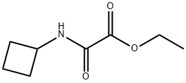 乙基 2-(环丁基氨基)-2-氧亚基醋酸盐 结构式