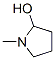 1-methylpyrrolidin-2-ol 结构式