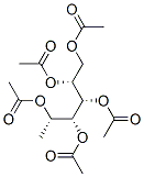 2-O,3-O,4-O,5-O,6-O-Pentaacetyl-1-deoxo-D-galactose 结构式