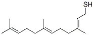 3,7,11-Trimethyl-2,6,10-dodecatriene-1-thiol 结构式