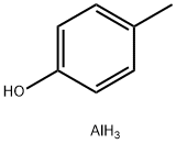 Tris(4-methylphenoxy) aluminum 结构式