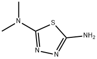 1,3,4-Thiadiazole-2,5-diamine,  N,N-dimethyl-  (9CI) 结构式