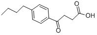 4-(4-N-BUTYLPHENYL)-4-OXOBUTYRIC ACID 结构式