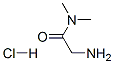 2-氨基-N,N-二甲基乙酰胺盐酸盐 结构式