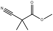 2-氰基-2-甲基丙酸甲酯 结构式