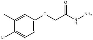 酸,(4-氯-3-甲基苯氧基)-,肼乙酸 结构式