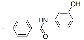 Benzamide, 4-fluoro-N-(3-hydroxy-4-methylphenyl)- (9CI) 结构式