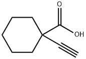 1-ETHYNYL-CYCLOHEXANECARBOXYLIC ACID 结构式