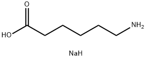 Sodium 6-aminohexanoate 结构式