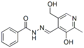 pyridoxal benzoyl hydrazone 结构式
