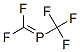 2-Phosphapropene, pentafluoro- 结构式