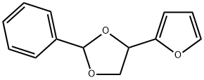 4-(2-Furanyl)-2-phenyl-1,3-dioxolane 结构式