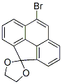 8-Bromospiro[4H-cyclopenta[def]phenanthrene-4,2'-[1,3]dioxolane] 结构式