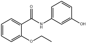 Benzamide, 2-ethoxy-N-(3-hydroxyphenyl)- (9CI) 结构式