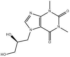 DIPROPHYLLINE 结构式