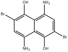 4,8-diamino-2,6-dibromonaphthalene-1,5-diol  结构式