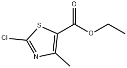 ETHYL 2-CHLORO-4-METHYL-1,3-THIAZOLE-5-CARBOXYLATE 结构式