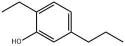 2-Ethyl-5-propylphenol 结构式