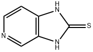 1,3-二氢-2H-咪唑并[4,5-C]吡啶-2-硫酮 结构式