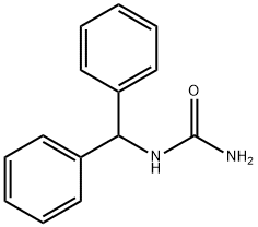 1-Benzhydrylurea 结构式