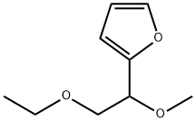 2-(2-Ethoxy-1-methoxyethyl)furan 结构式