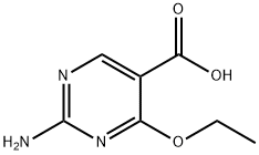 5-Pyrimidinecarboxylic acid, 2-amino-4-ethoxy- (9CI) 结构式