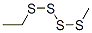 Tetrasulfide, ethyl methyl 结构式