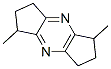 1,5-dimethyl-2,3,6,7-tetrahydro-1H,5H-biscyclopentapyrazine 结构式