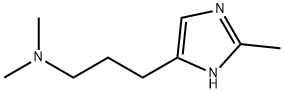 1H-Imidazole-4-propanamine,N,N,2-trimethyl-(9CI) 结构式