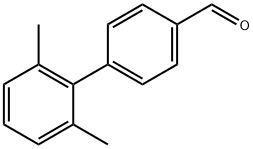 4-(2,6-Dimethylphenyl)benzaldehyde 结构式