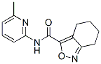 2,1-Benzisoxazole-3-carboxamide,4,5,6,7-tetrahydro-N-(6-methyl-2-pyridinyl)- 结构式