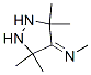 Methanamine,  N-(3,3,5,5-tetramethyl-4-pyrazolidinylidene)- 结构式