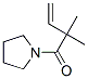 Pyrrolidine, 1-(2,2-dimethyl-1-oxo-3-butenyl)- (9CI) 结构式