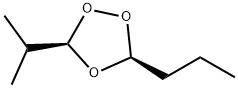 1,2,4-Trioxolane,3-(1-methylethyl)-5-propyl-,cis-(9CI) 结构式