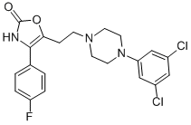 氯地哌隆 结构式