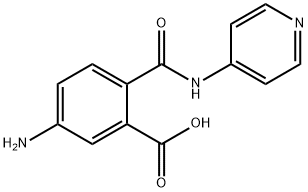 Benzoic acid, 5-amino-2-[(4-pyridinylamino)carbonyl]- (9CI) 结构式