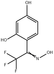 Ethanone, 1-(2,4-dihydroxyphenyl)-2,2,2-trifluoro-, oxime (9CI) 结构式